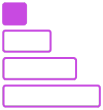 1 There are 4 bars with one filled in.