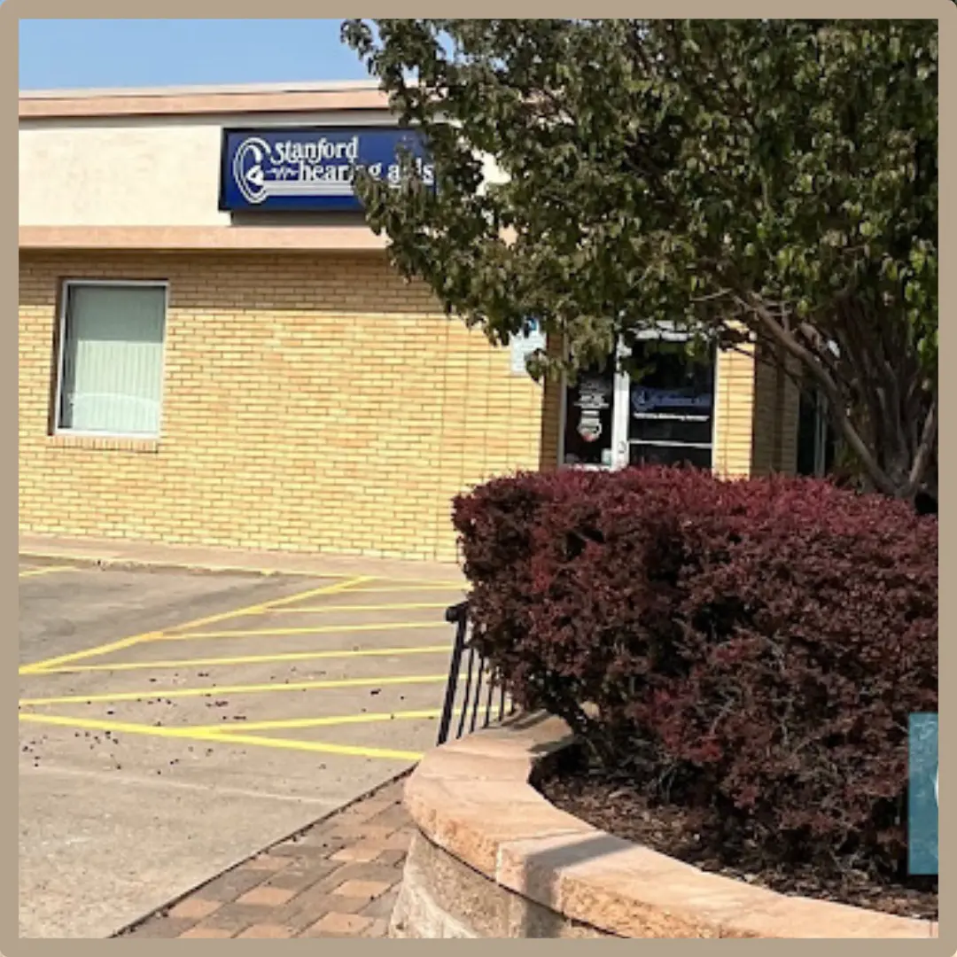 The outside of the Sioux Falls hearing center.