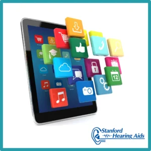 App icons seem to leap off of a tablet screen. 