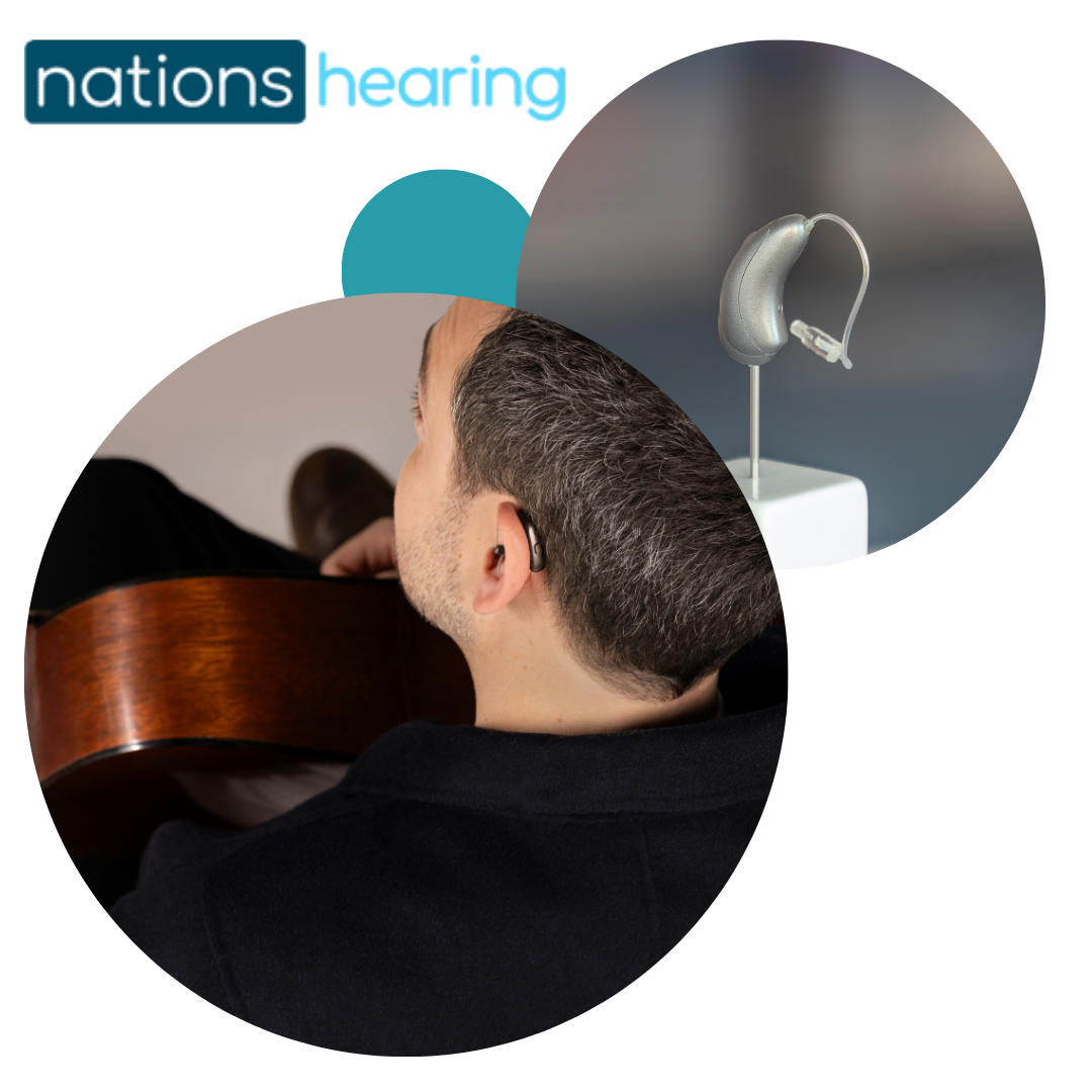 TruHearing Aids - image 1 musician with hearing aid